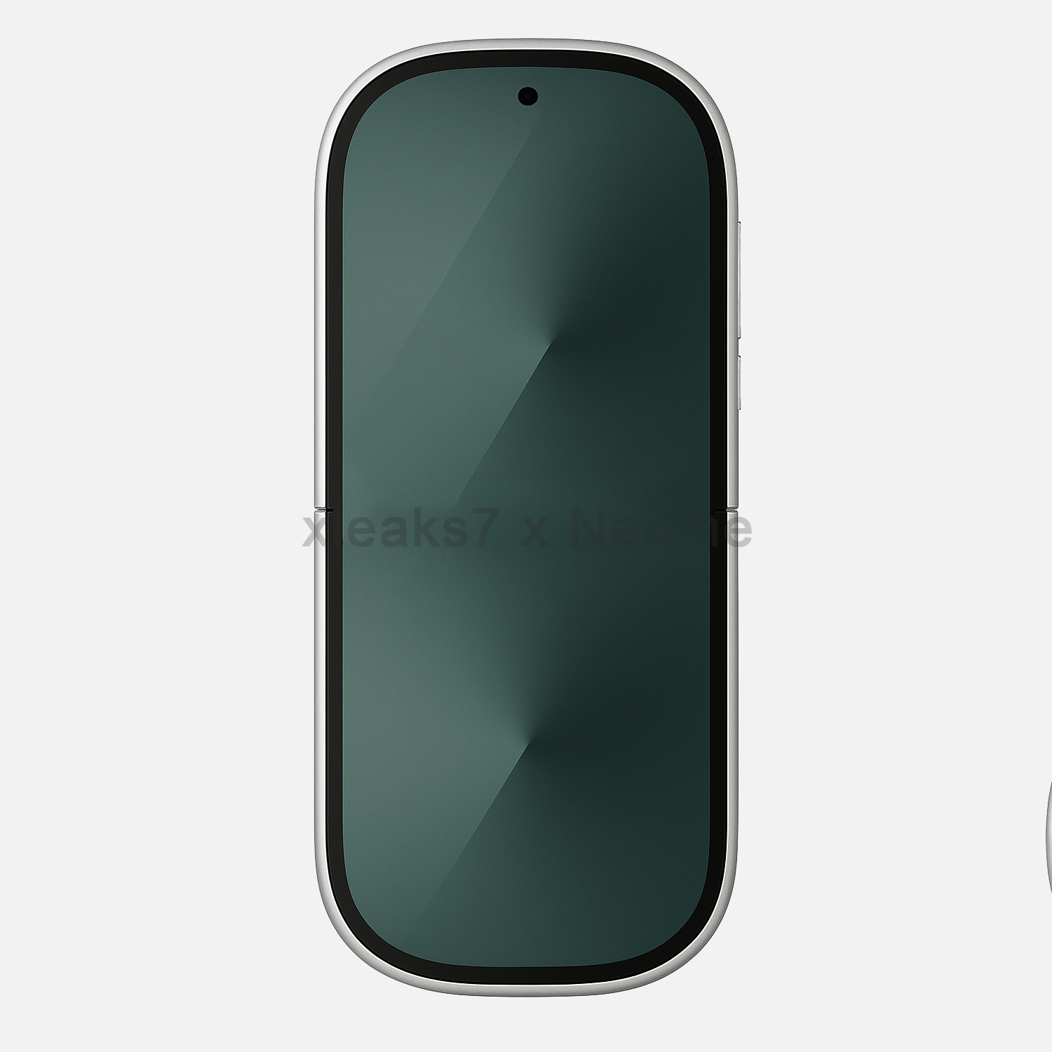 The front of the Samsung Galaxy Flip Retro